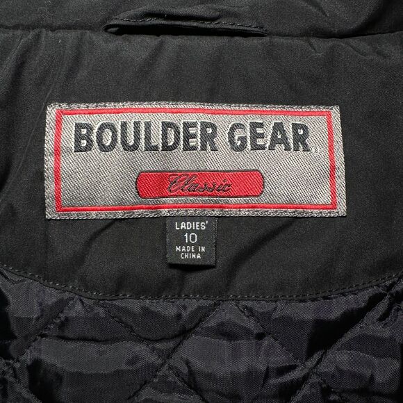 Boulder Gear Red Ski Jacket Women's Sz 10 ~ M 23 x 29" 3M Insulated Winter Coat - Picture 5 of 15